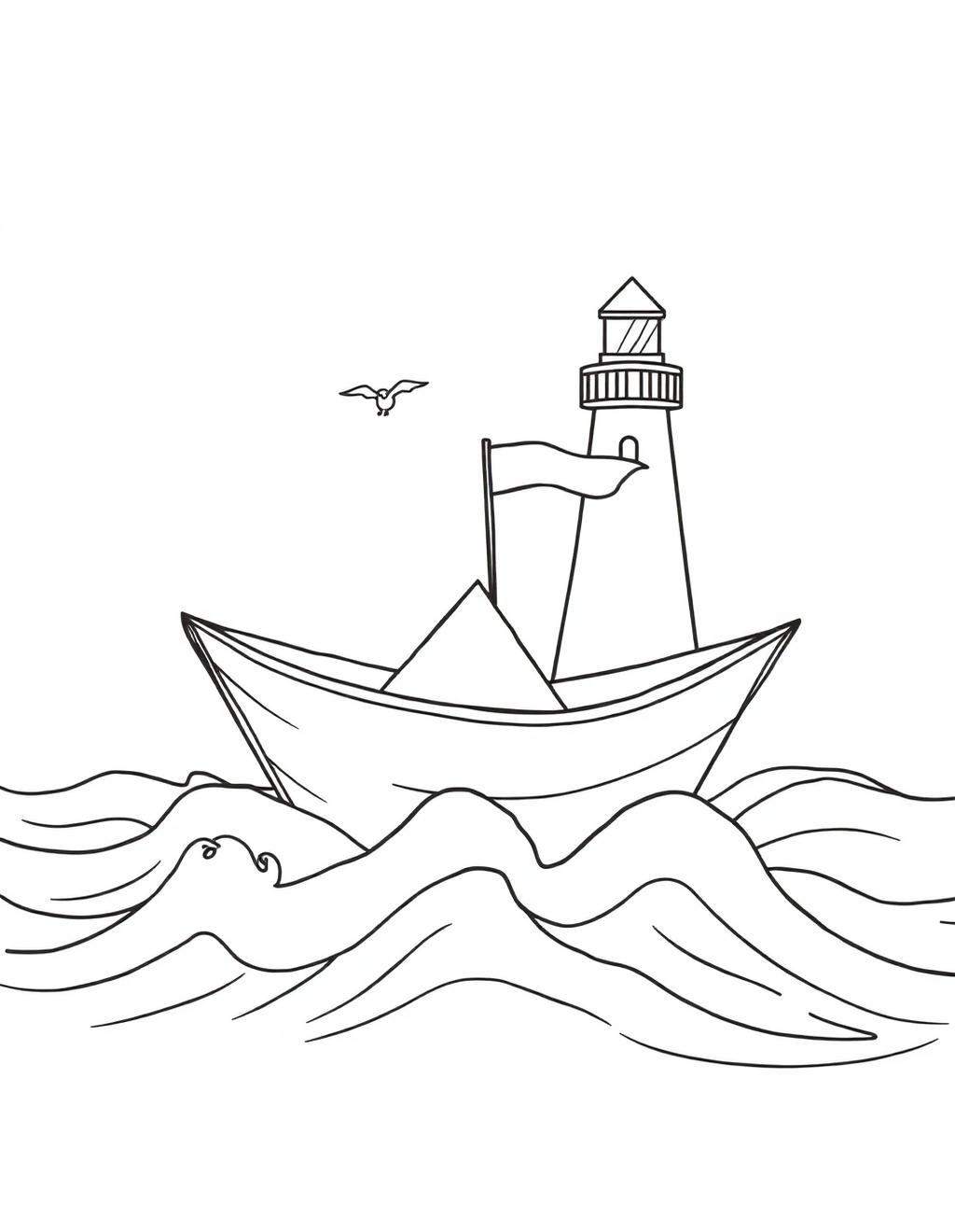 Paper Boat, Page Sea
